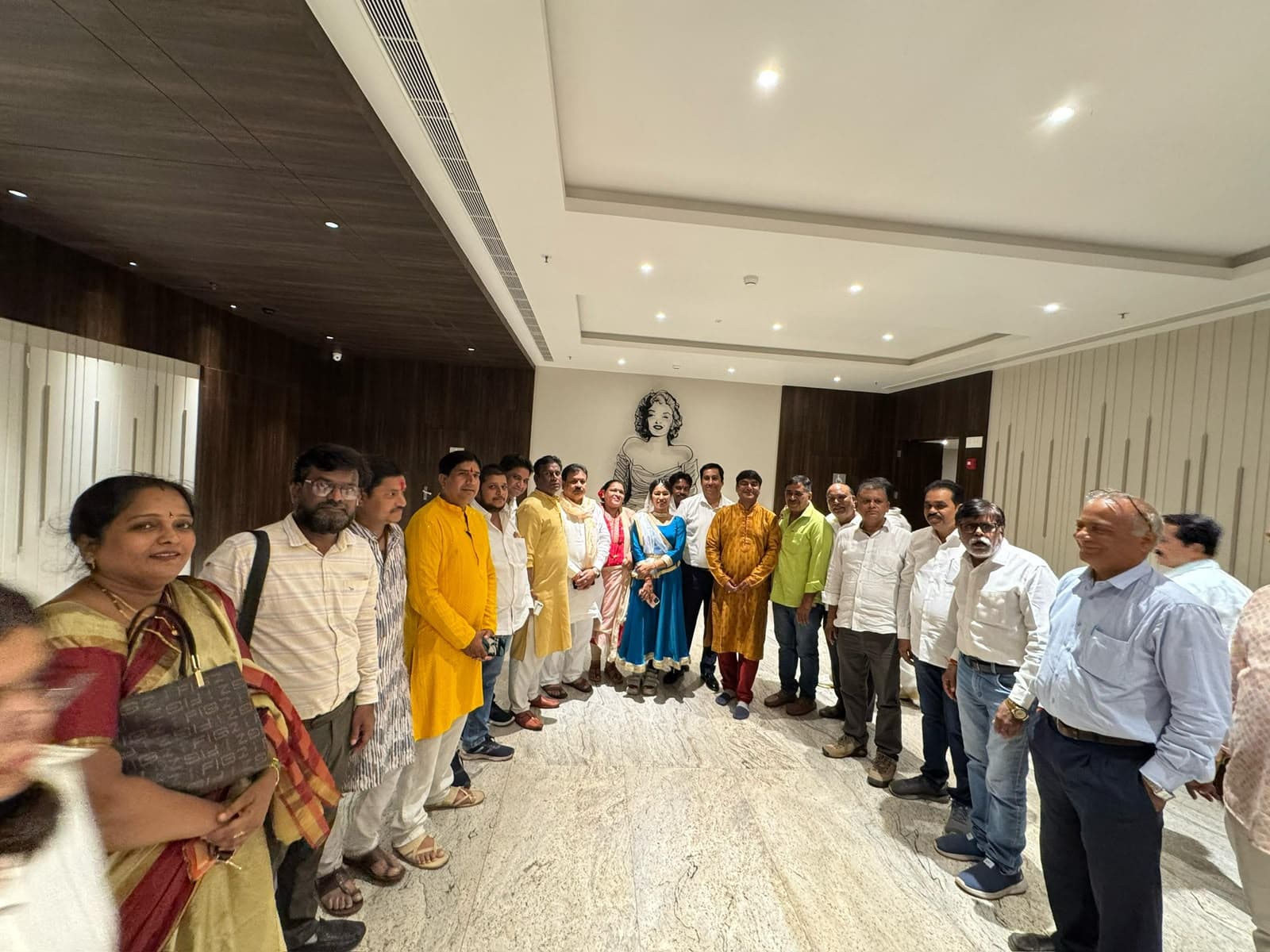 Cultural gathering with community leaders